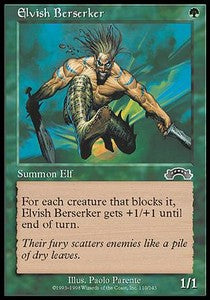 Elvish Berserker⁣ - Exodus⁣ (Common)⁣ [110]