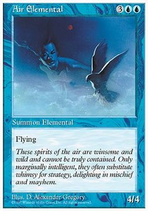 Air Elemental⁣ - Fifth Edition⁣ (Uncommon)