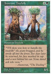 Ironroot Treefolk⁣ - Fifth Edition⁣ (Common)