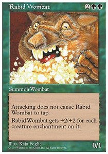 Rabid Wombat⁣ - Fifth Edition⁣ (Uncommon)