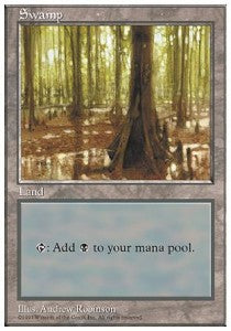 Swamp (V.2)⁣ - Fifth Edition⁣ (Land)