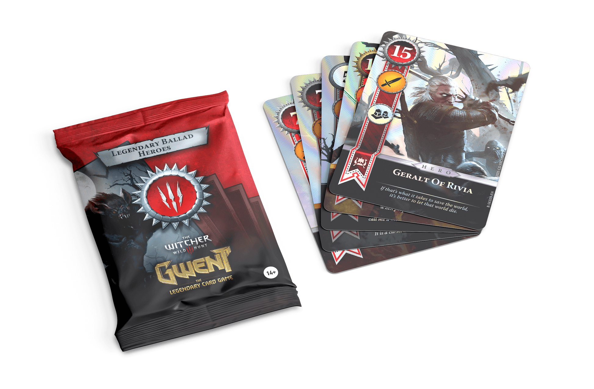 Gwent Legendary Ballad Foil Cards - Monsters image