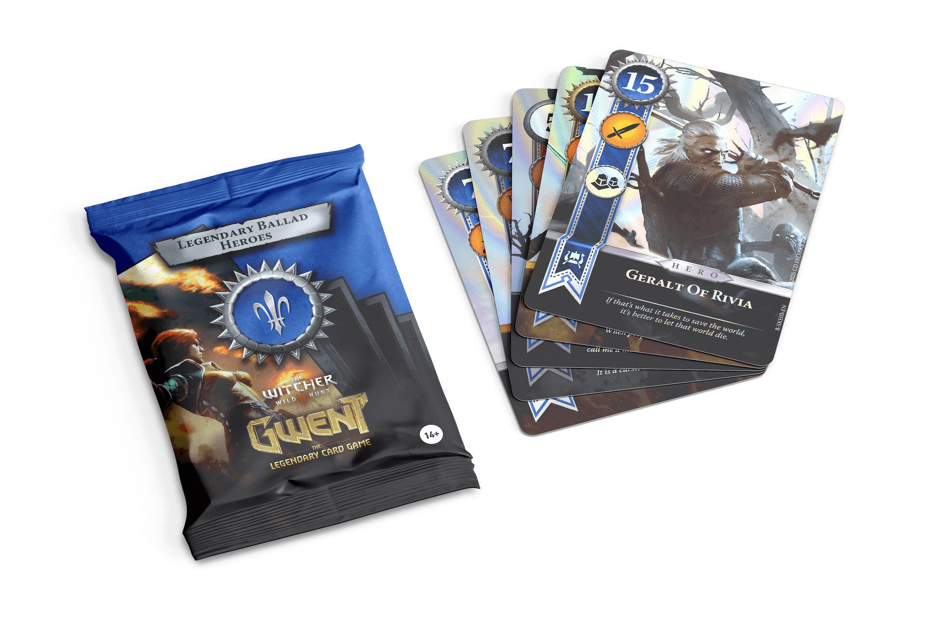 Gwent Legendary Ballad Foil Cards - Northern Realms image