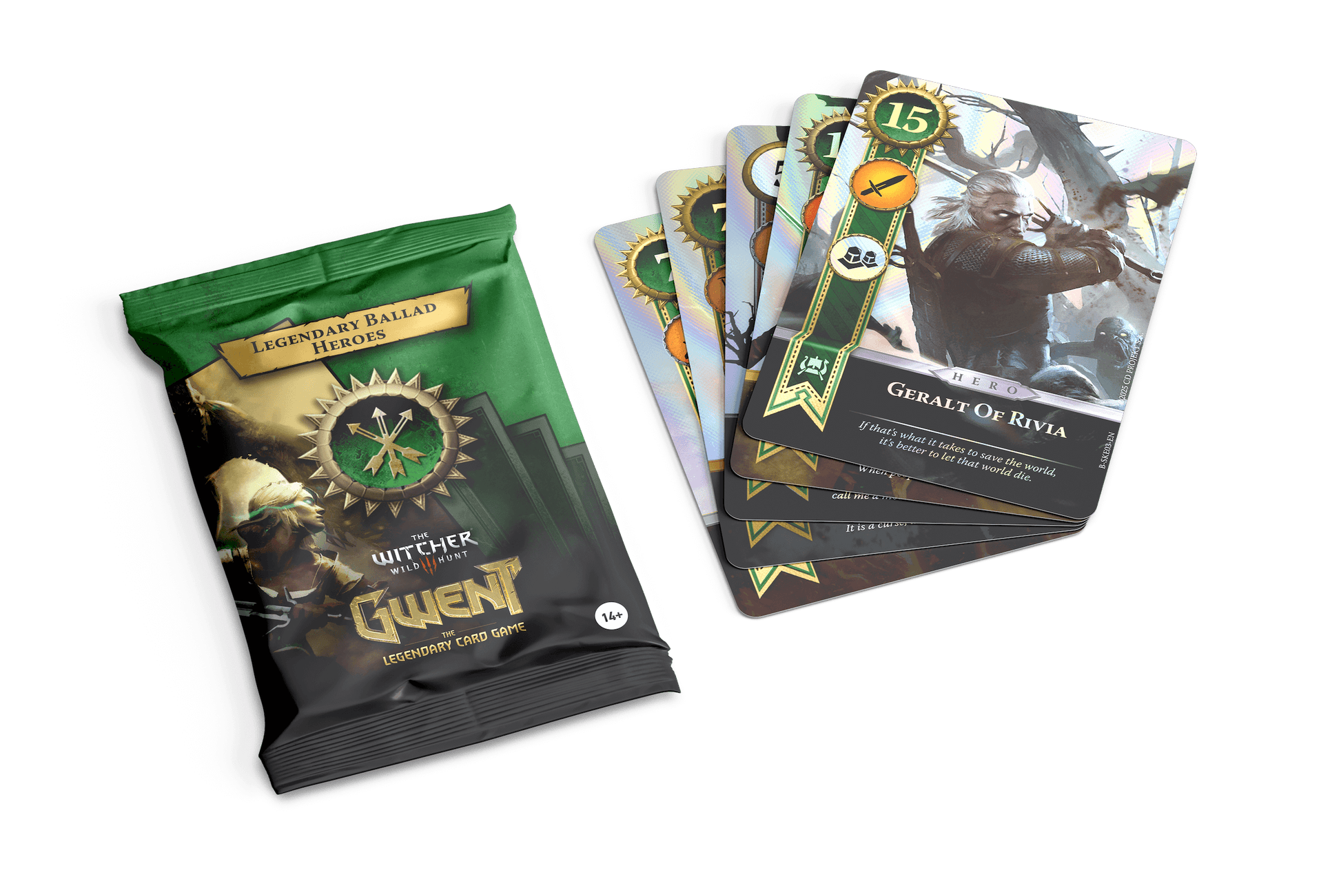 Gwent Legendary Ballad Foil Cards - Scoia'tael image