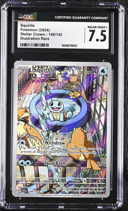 Squirtle⁣ - Stellar Crown⁣ (Illustration Rare)⁣ [148]