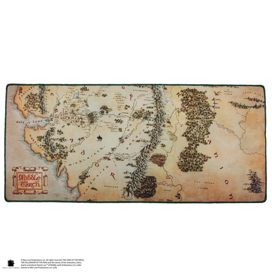 The Lord of the Rings - Desk Mat - Middle-earth Map