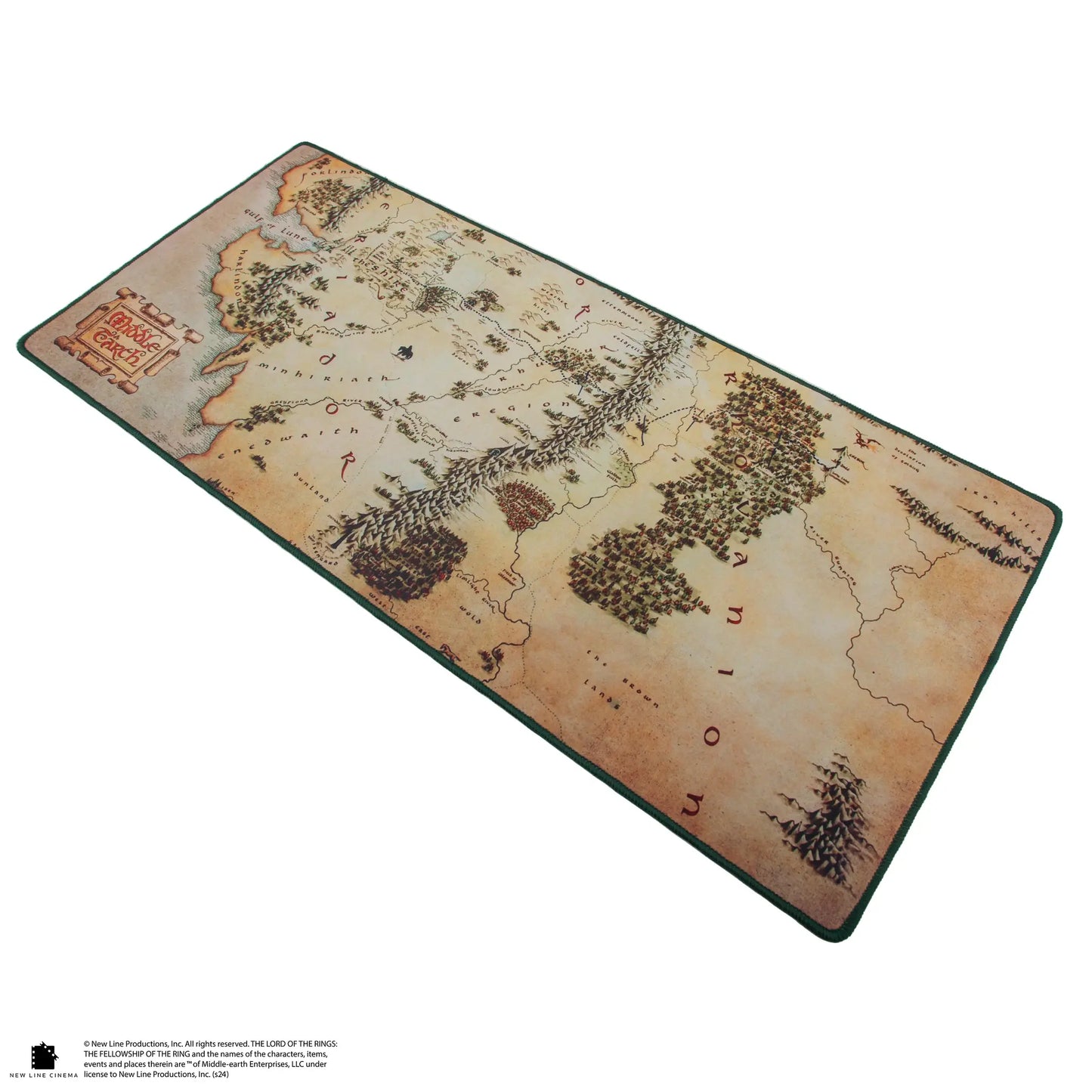 The Lord of the Rings - Desk Mat - Middle-earth Map