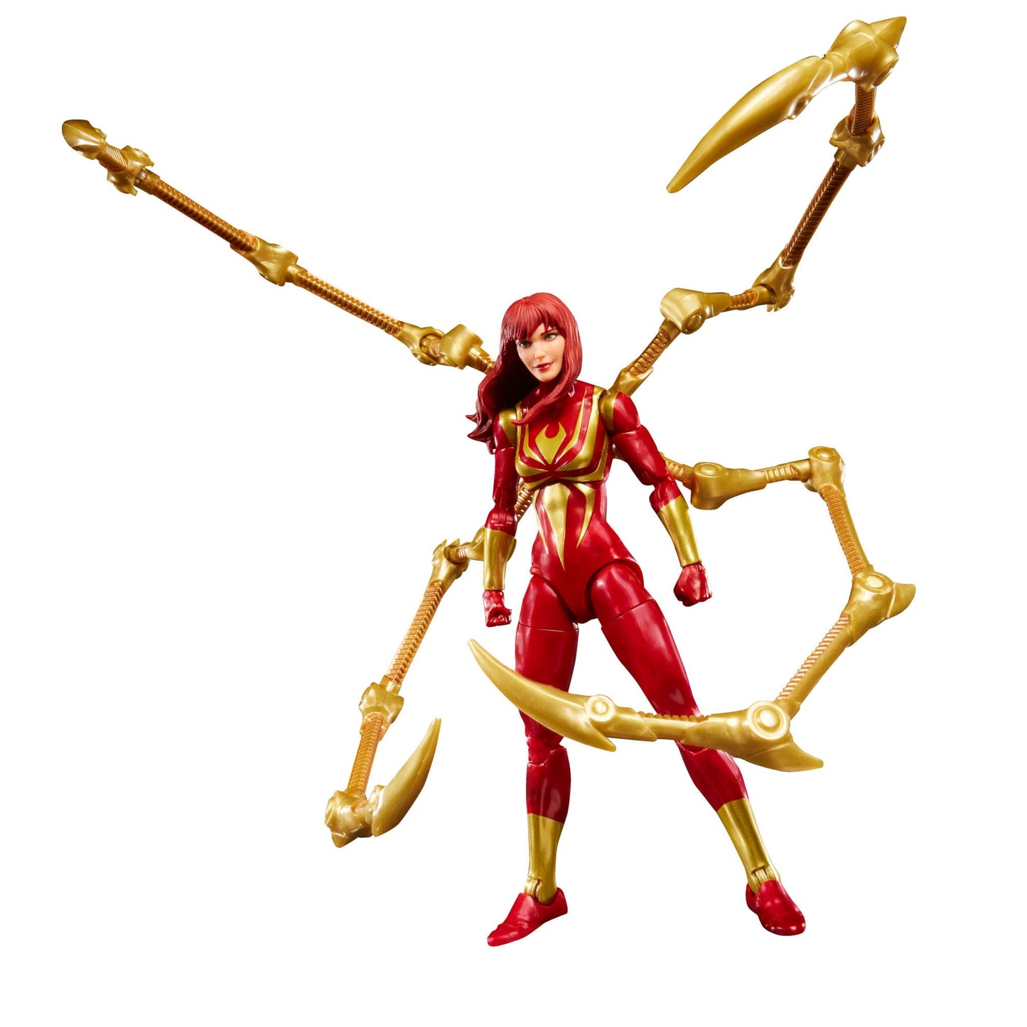 Marvel Legends Magic: The Gathering Action Figure Mary Jane Watson (Iron Spider) (plus Exclusive Foil Card)