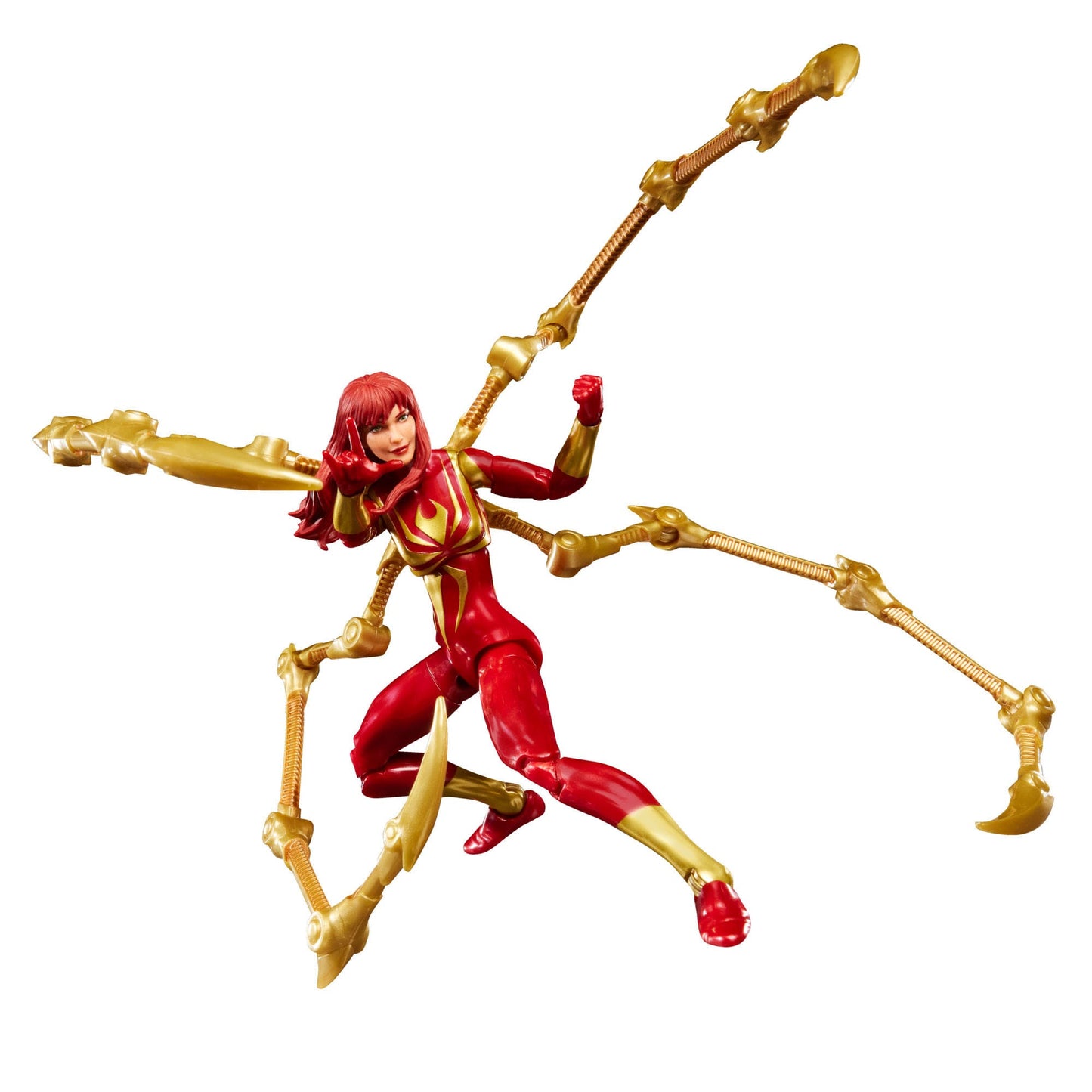 Marvel Legends Magic: The Gathering Action Figure Mary Jane Watson (Iron Spider) (plus Exclusive Foil Card)