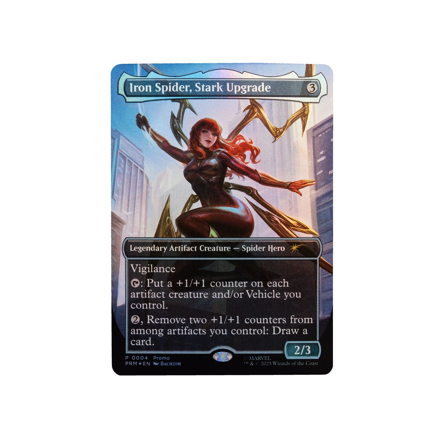 Marvel Legends Magic: The Gathering Action Figure Mary Jane Watson (Iron Spider) (plus Exclusive Foil Card)