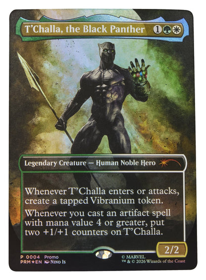 Magic The Gathering: Marvel Super Heroes Marvel Legends Action Figure Black Panther 15 cm