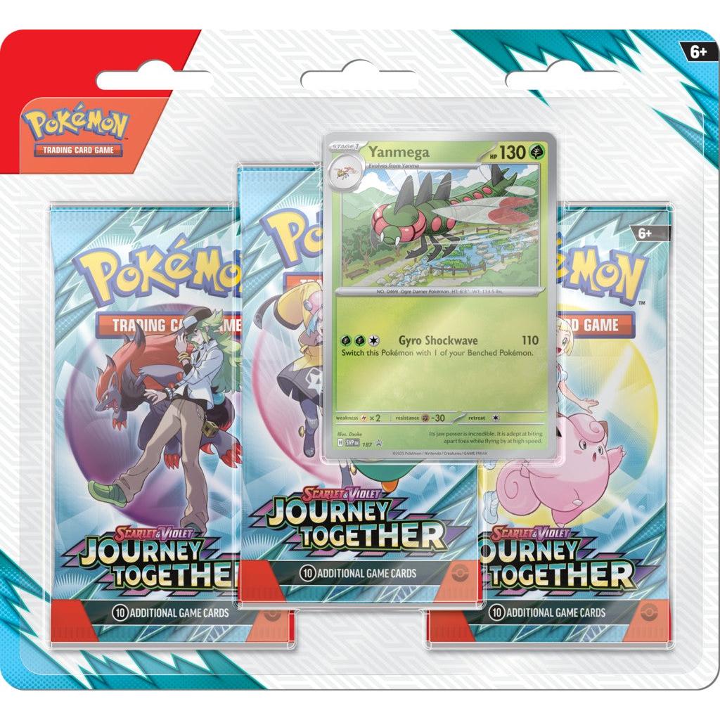 Pokémon Journey Together Booster 3-Pack Blister
