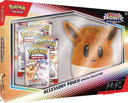 Pokemon Prismatic Evolutions Accessory Pouch Special Collection