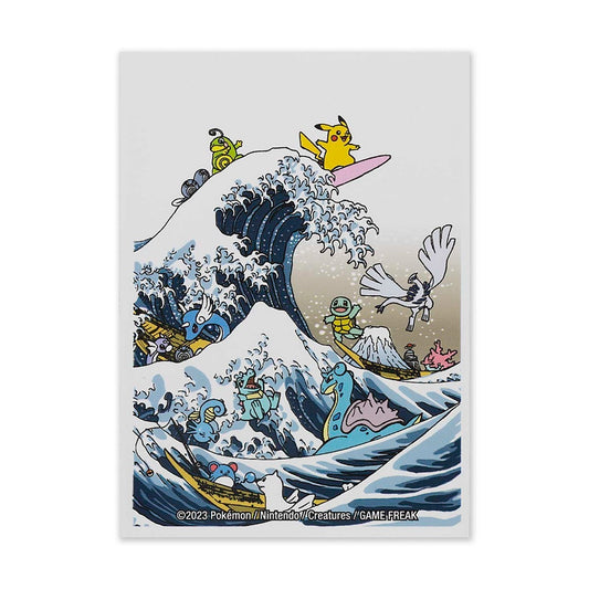 Pokémon TCG: Great Wave Pikachu & Friends Card Sleeves (65 Sleeves)
