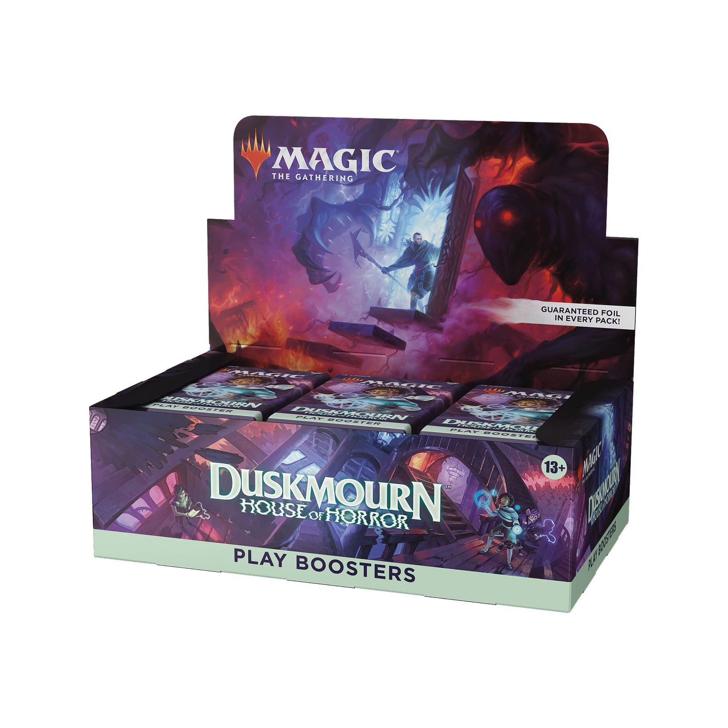 Magic the Gathering Duskmourn: House of
Horror Play Booster Display