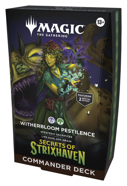 Magic the Gathering Secrets of Strixhaven Commander Decks