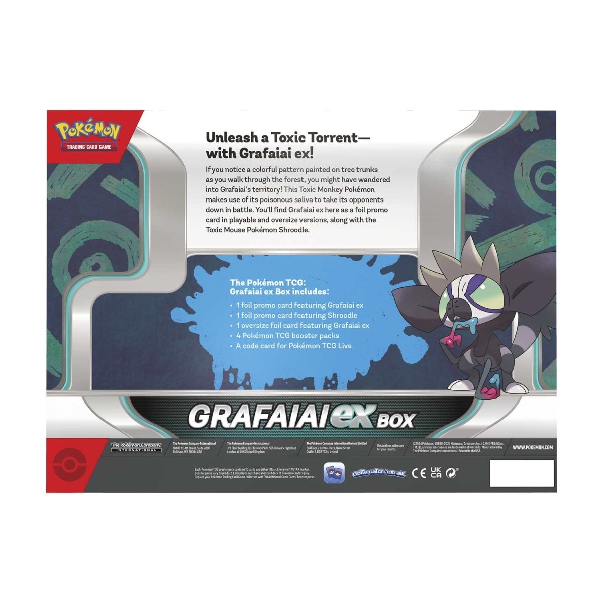Pokémon TCG Grafaiai ex Box