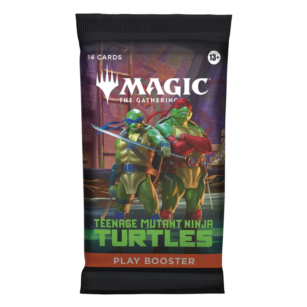 Magic the Gathering Teenage Mutant Ninja Turtles Play Booster Display