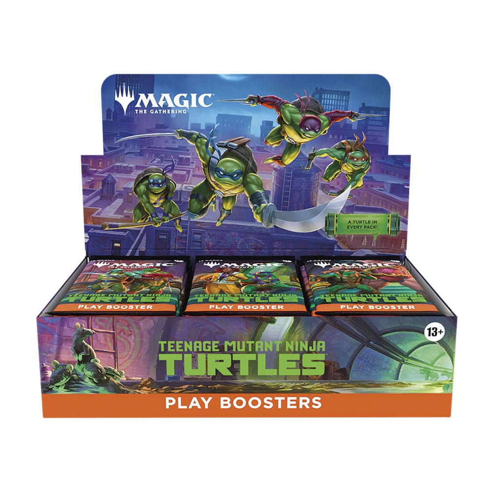 Magic the Gathering Teenage Mutant Ninja Turtles Play Booster Display