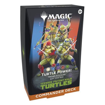Magic the Gathering Teenage Mutant Ninja Turtles Commander Deck