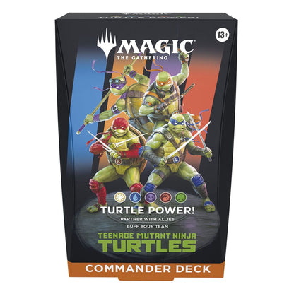 Magic the Gathering Teenage Mutant Ninja Turtles Commander Deck